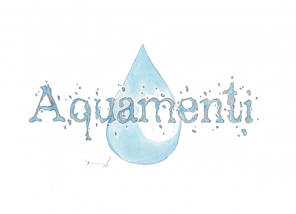 Aquamenti
Aquamenti. Quart encanteri de la srie de representacions grfiques de cada encanteri.
Produeix una gran quantitat d'aigua neta, pura i cristallina des de la punta de la vareta.

