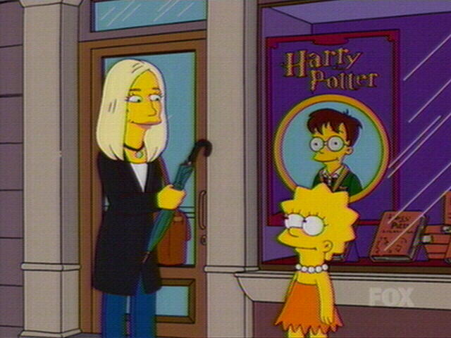 La Rowling als Simpsons
Aquest s un altre captol on surt la Rowling.
Keywords: Rowling als Simpsons
